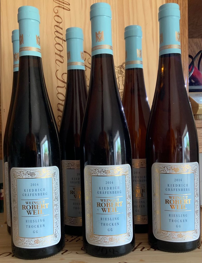 2014 Weingut Robert Weil Kiedricher Grafenberg Riesling - Ρέινγκο Grosses Gewächs - 6 Bottles (0.75L) #1.1