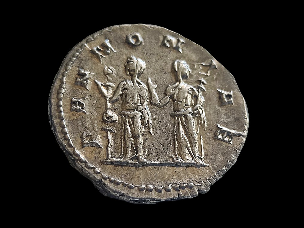 Impero romano. Traiano Decio (249-251 d.C.). Denarius Rome - Pannoniae #2.2