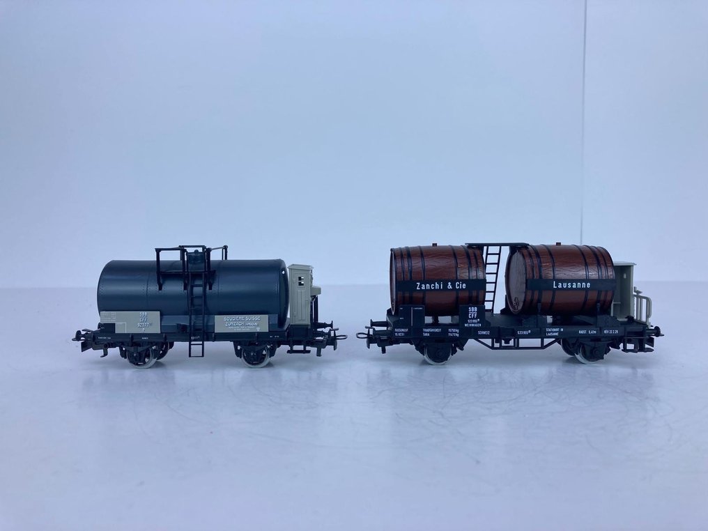 Märklin H0 - 4786 - Model train freight wagon set (1) - Freight wagon set - SBB #3.2