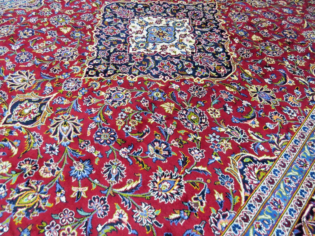 Kashan fine Persian - Rug - 385 cm - 275 cm #1.3