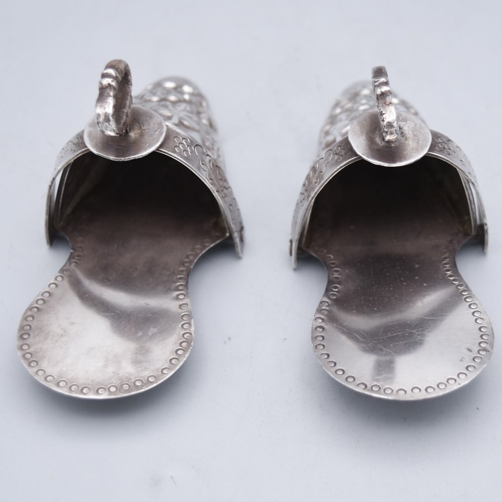 Escultura, Zapatos de colección - 12 cm - .925 prata #1.2