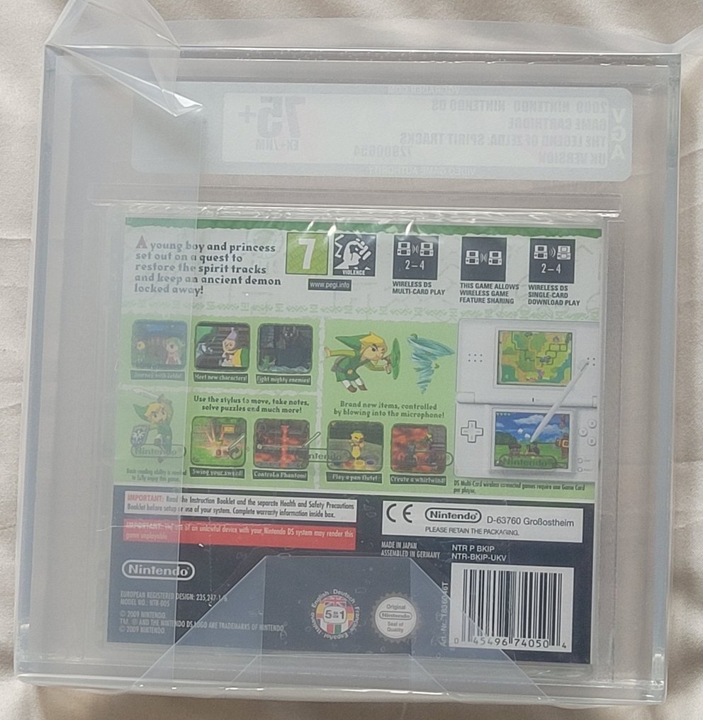 Nintendo - DS - The Legend of Zelda: Spirit Tracks - VGA 75+ - Videospiel (1) - In der original verschweißten Verpackung #1.2