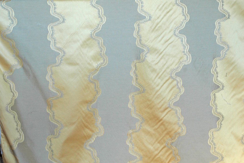 SanLeucio1789 - 法爾內塞金色條紋錦緞 - 紡織品  - 500 cm - 140 cm #1.1