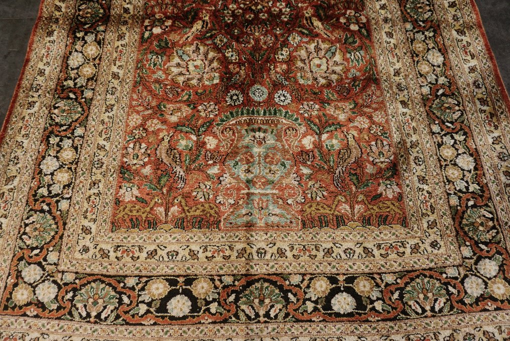 Mătase cașmir - Carpetă - 185 cm - 123 cm #3.1