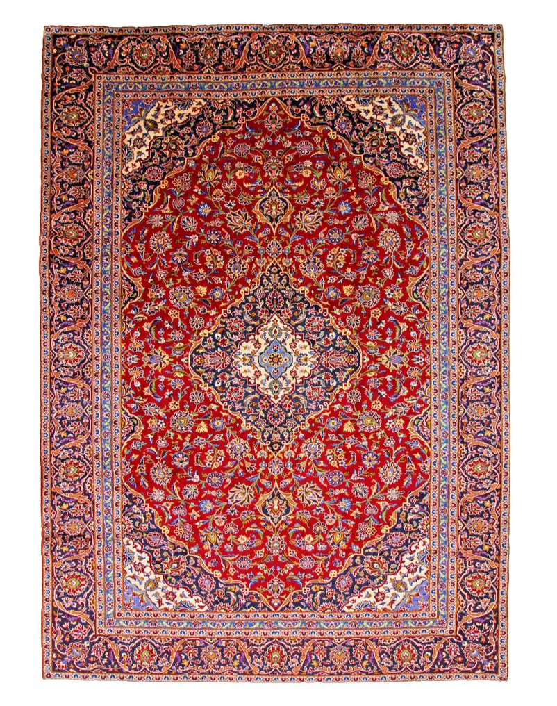 Kashan fine Persian - Rug - 385 cm - 275 cm #1.1
