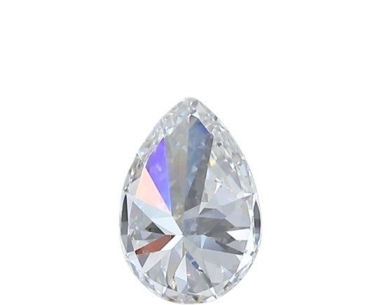 1 pcs Diamant  (Naturelle)  - 1.00 ct - Poire - D (incolore) - VVS2 - Gemological Institute of America (GIA) #3.2