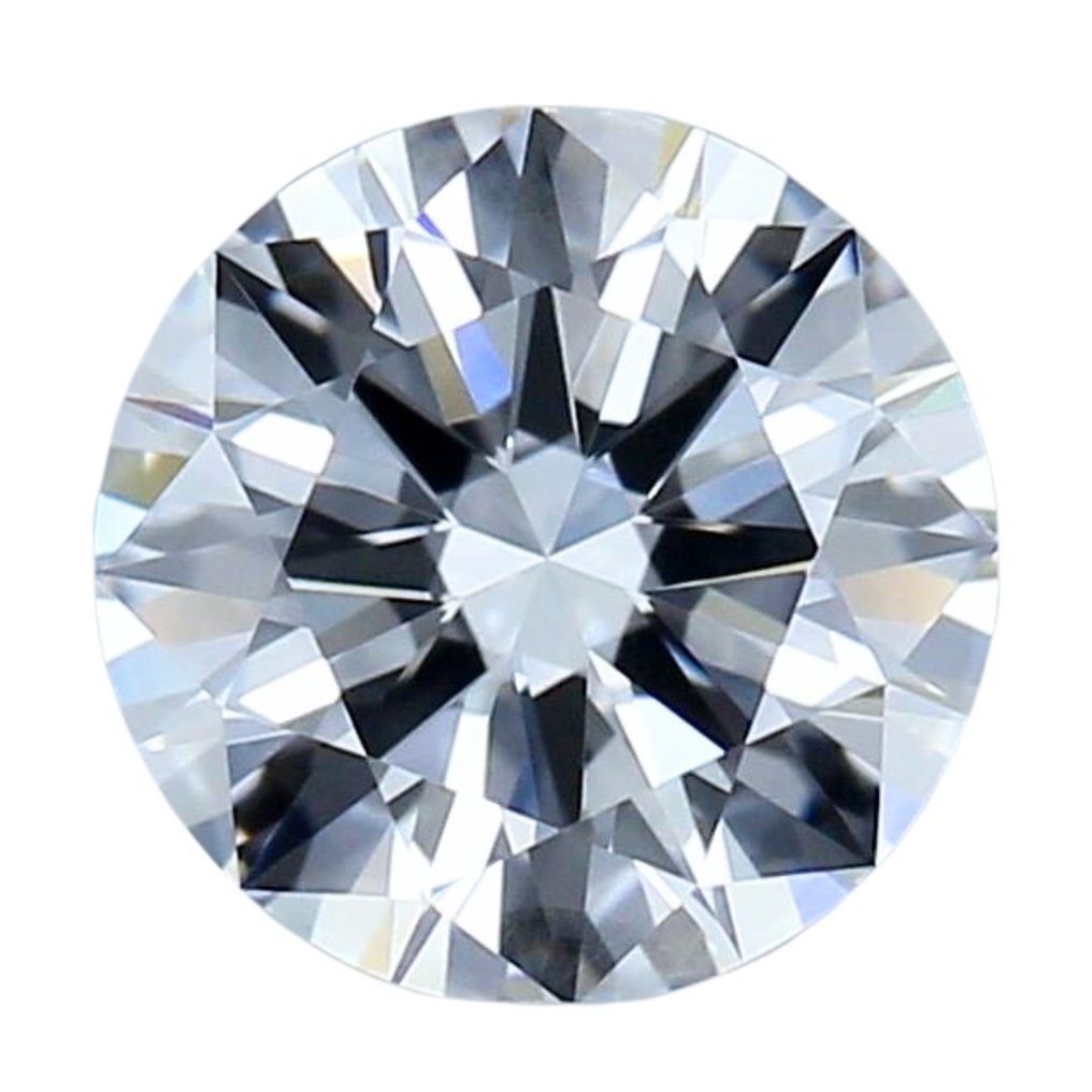 1 pcs Gyémánt  (Természetes)  - 1.00 ct - Kerek - D (színtelen) - VVS1 - Amerikai Gemmológiai Intézet (GIA) #1.1