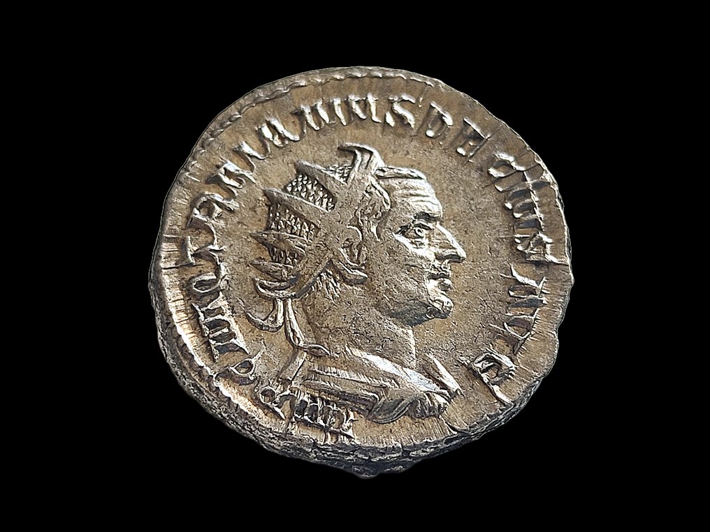 Römisches Reich. Traianus Decius (249-251 n.u.Z.). Denarius Rome - Pannoniae #2.1
