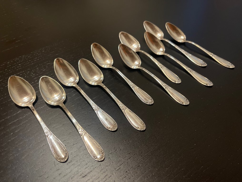 Coffee spoon (10) - .800 silver #1.1
