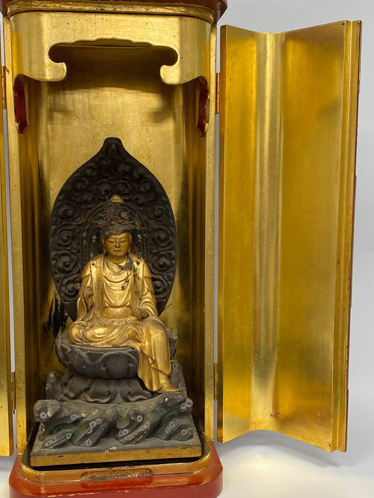  仏壇 - 木, 金粉漆 - 1650-1700, 江戶時代（1600-1868）  #3.1