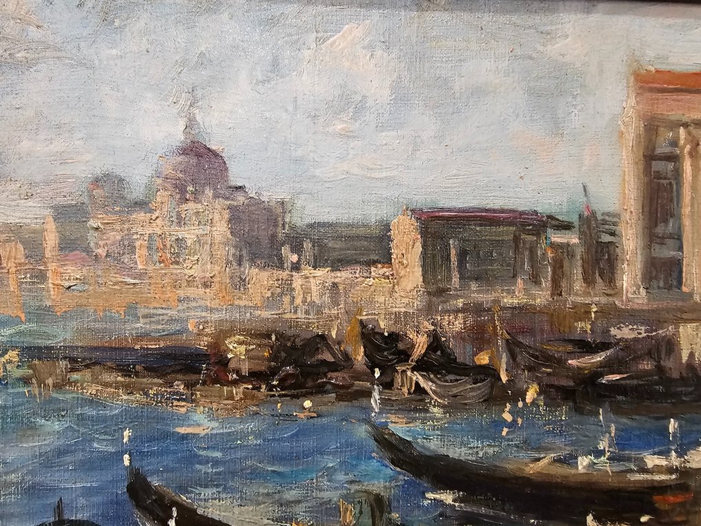 Ugo Matania (1888 - 1979) - Veduta di Venezia #3.1