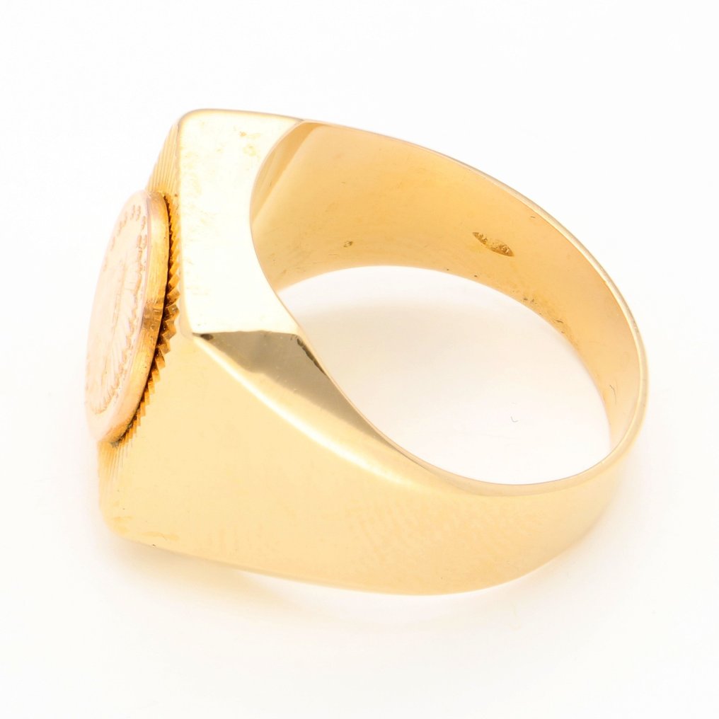 Δαχτυλίδι - 18 καράτια Κίτρινο χρυσό #2.1