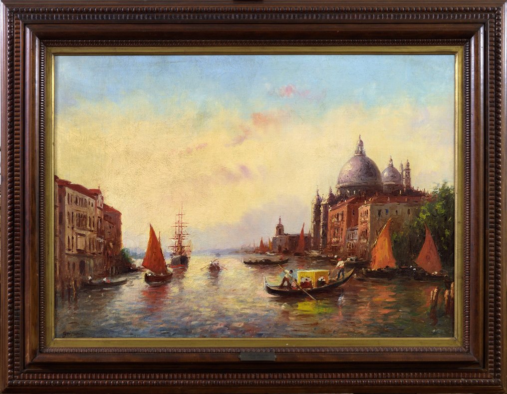 Luigi Gasparini (1856-1926) - Veduta di Venezia #2.1