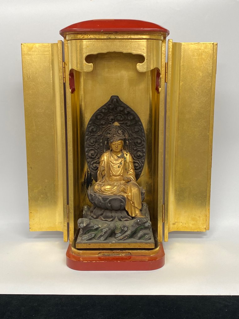  仏壇 - 木, 金粉漆 - 1650-1700, 江戶時代（1600-1868）  #1.1