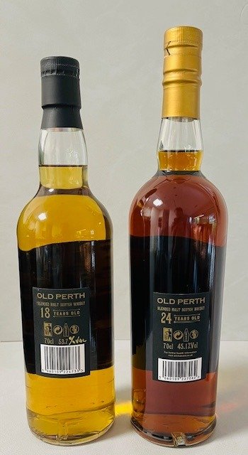 Old Perth - 1994 24yo & 1998 18yo - Morrison & Mackay  - 70cl - 2 bouteilles #1.2