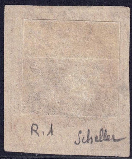 France 1870/1870 - Report 1 Fine Print of Tours Signed + Scheller certificate - Yvert et Tellier 40Ad #1.2