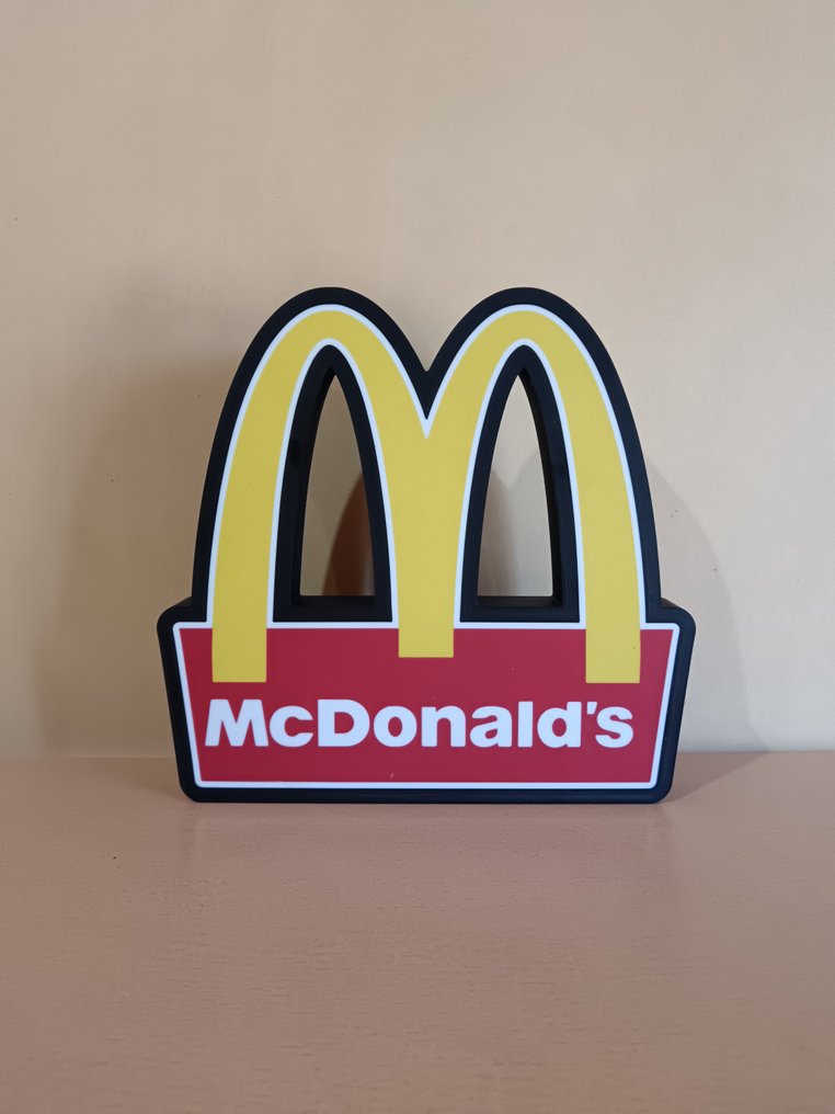 Világító jel - Mcdonald's - Műanyag #2.1