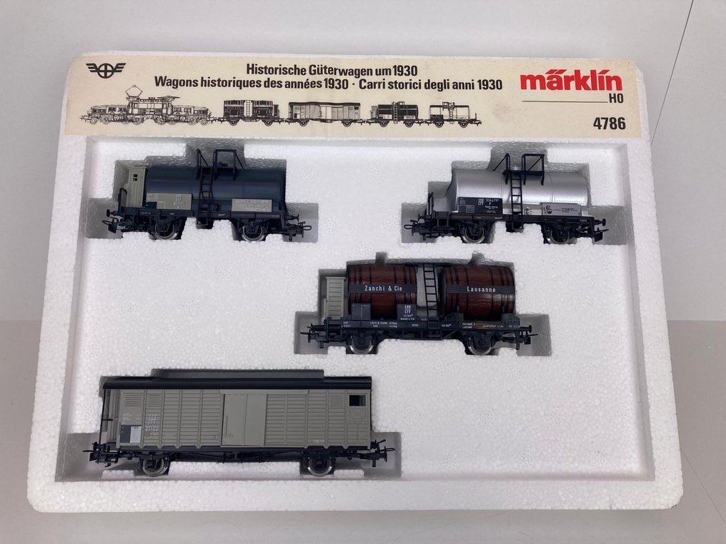 Märklin H0 - 4786 - Model train freight wagon set (1) - Freight wagon set - SBB #1.1