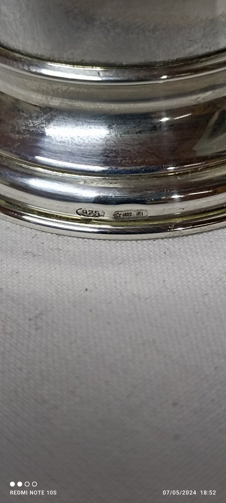 Botella de perfume - .925 plata - buen estado #2.1
