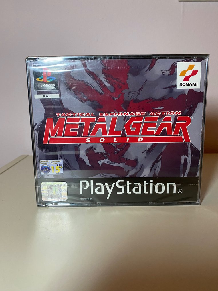 Sony - Playstation 1 (PS1) - Metal Gear Solid - Ita - Videospill - I original forseglet eske #1.1