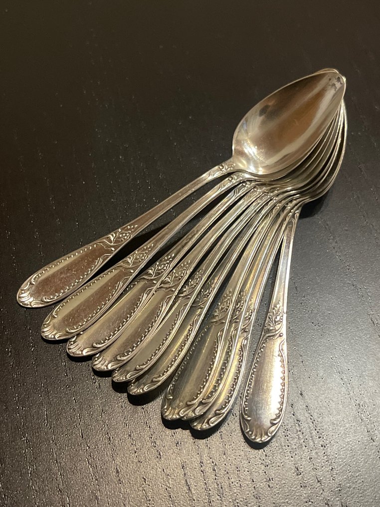Coffee spoon (10) - .800 silver #3.2