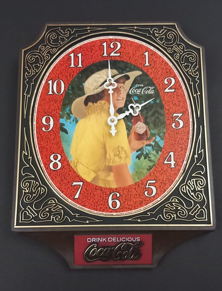 時鐘 - Coca Cola -   塑料 - 1990-2000 #1.2