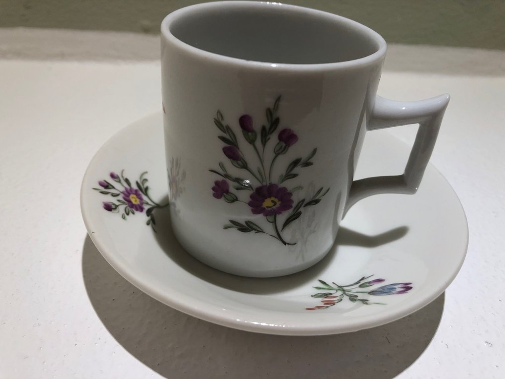 Doccia Ginori - Ginori - Taza de café (2) - Porcelana #3.1