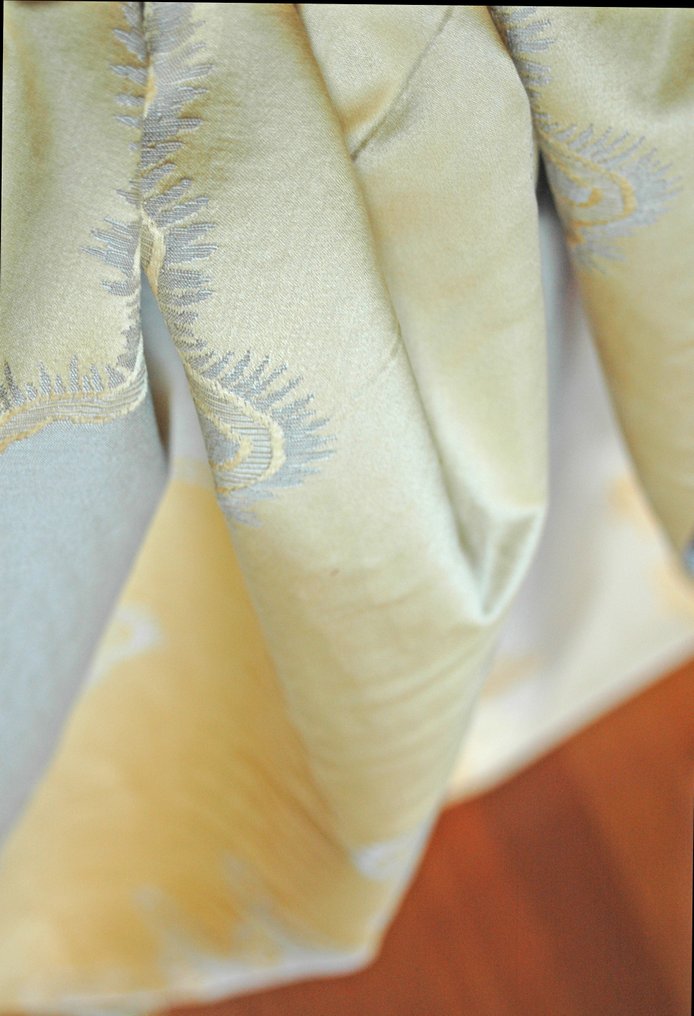 SanLeucio1789 - 法爾內塞金色條紋錦緞 - 紡織品  - 500 cm - 140 cm #2.1