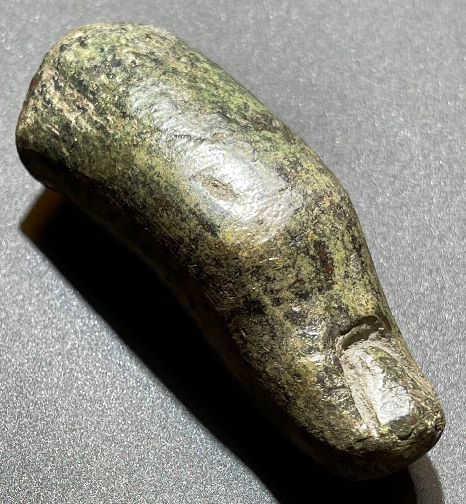 Römisches Reich Bronze Außergewöhnlicher Finger im extrem veristischen Stil und hervorragend definiert mit einer #1.2