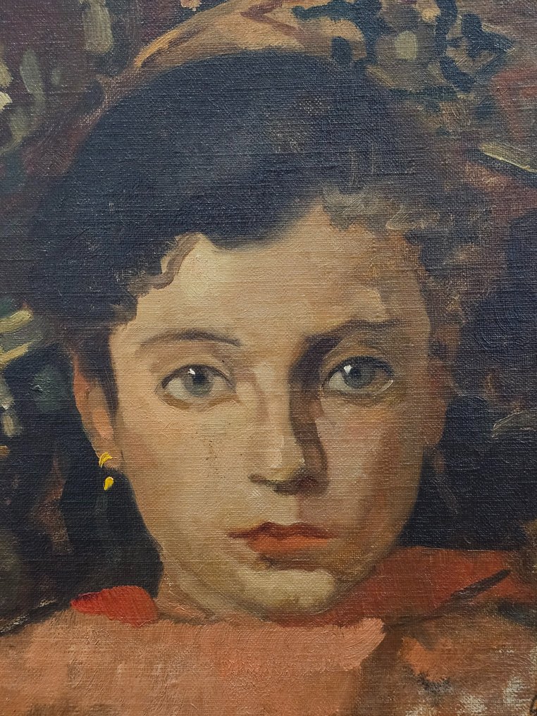 Eugenio Scorzelli (1890 - 1958) - Ritratto di ragazza #2.1