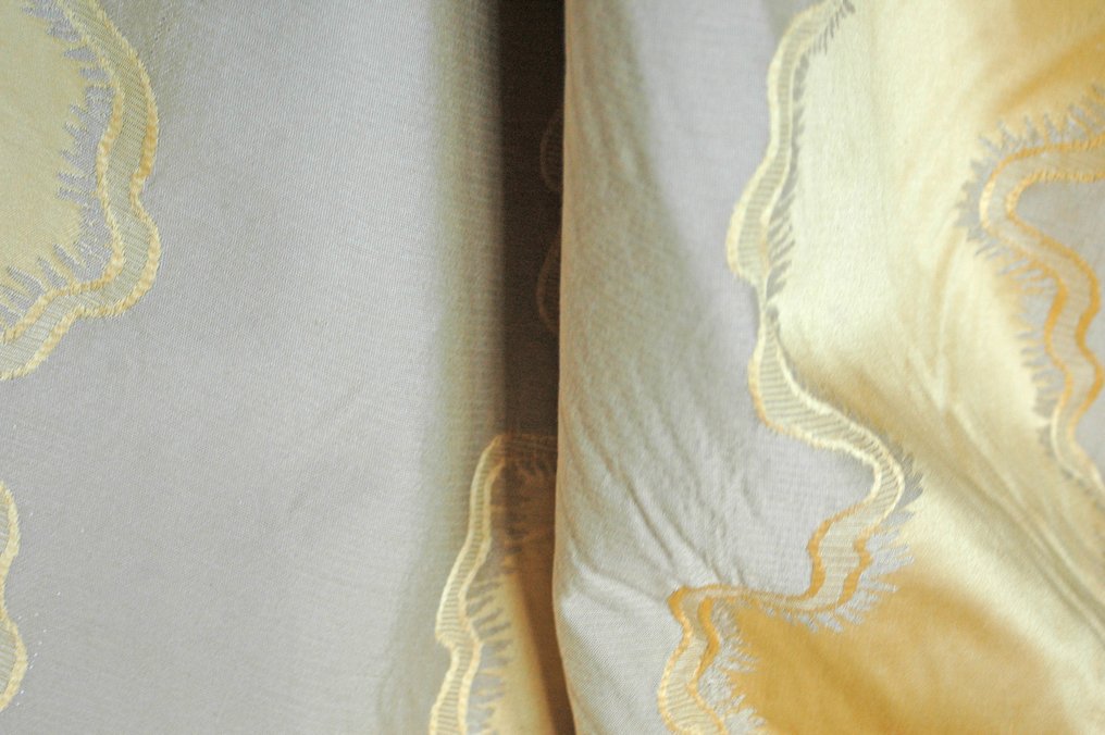 SanLeucio1789 - Farnese goudgestreept damast - Textiel  - 500 cm - 140 cm #3.1