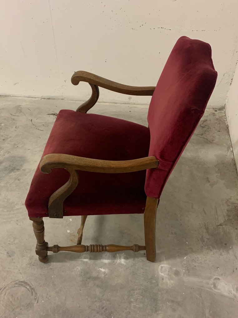 扶手椅 - 木 #2.1