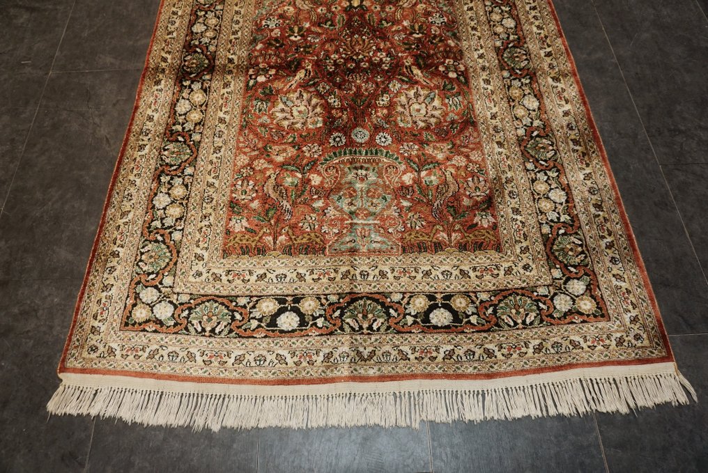 Mătase cașmir - Carpetă - 185 cm - 123 cm #2.2
