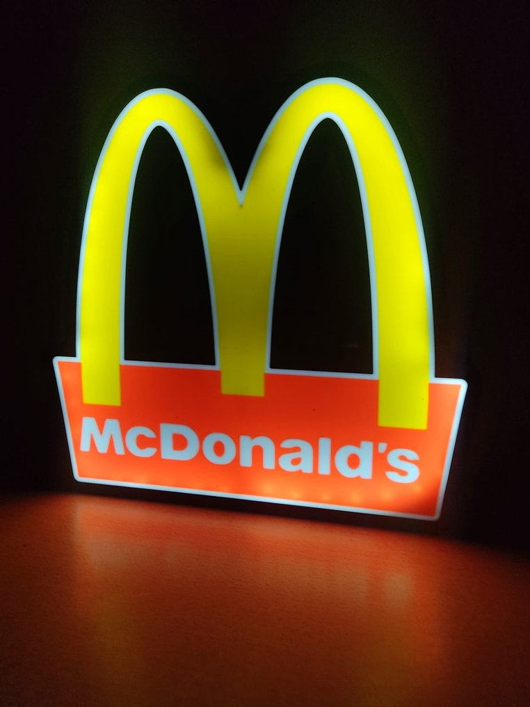 Enseigne lumineuse - McDonalds - Plastique #1.2
