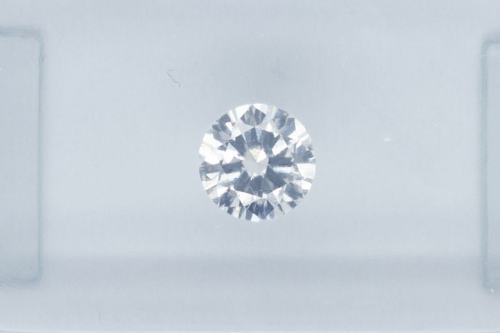 1 pcs Diamante - 0.40 ct - Redondo - E - VVS1 #1.1