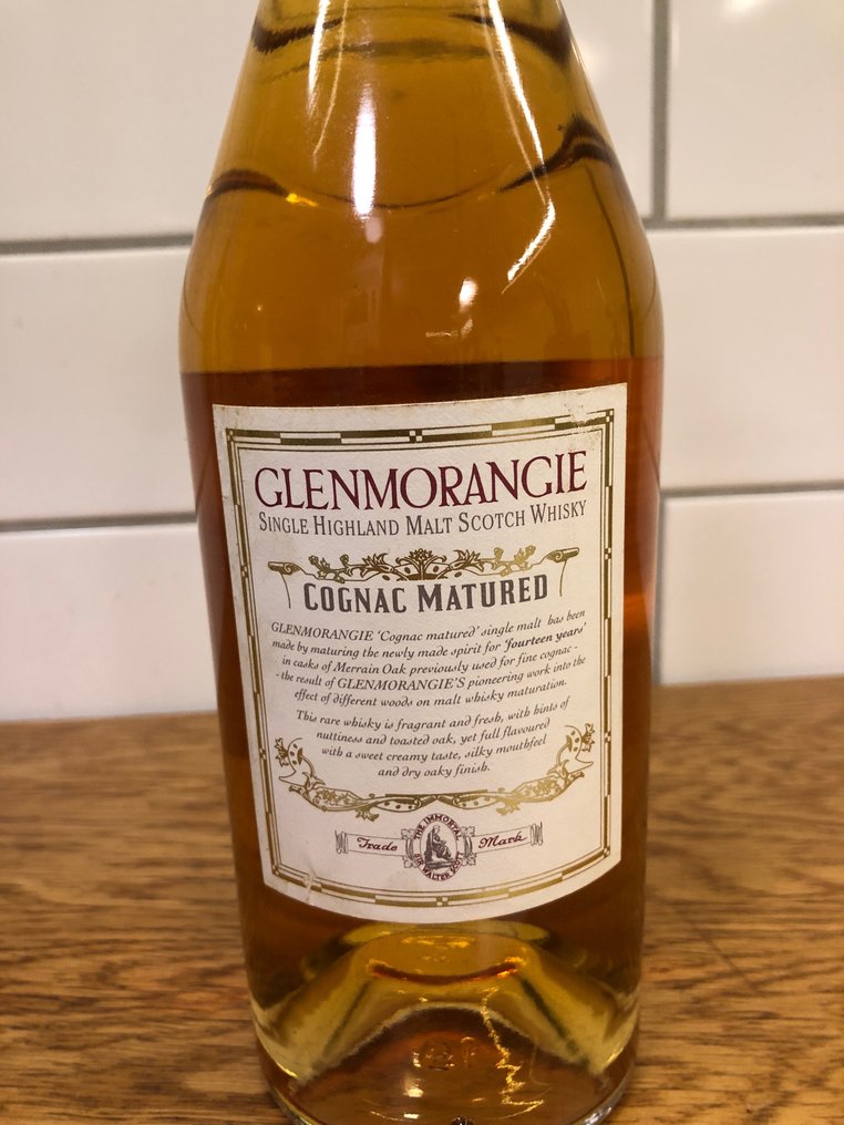Glenmorangie 14 years old - Cognac Matured - Original bottling  - b. 1999  - 70厘升 #2.1