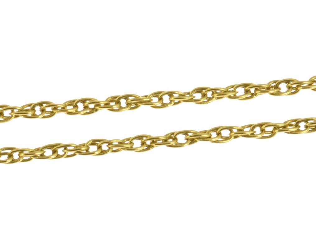 Halskette mit Anhänger - 18 kt Gelbgold #2.1