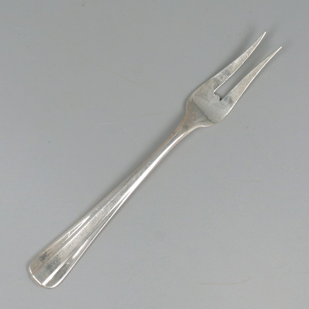Christa Ehrlich, NO RESERVE "model 1064" set Vleeswaren vorkjes - Fork (2) - .833 silver #1.2