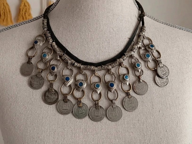 Kuchi Necklace - Unknown - Afghanistan - mid 20th century #1.1