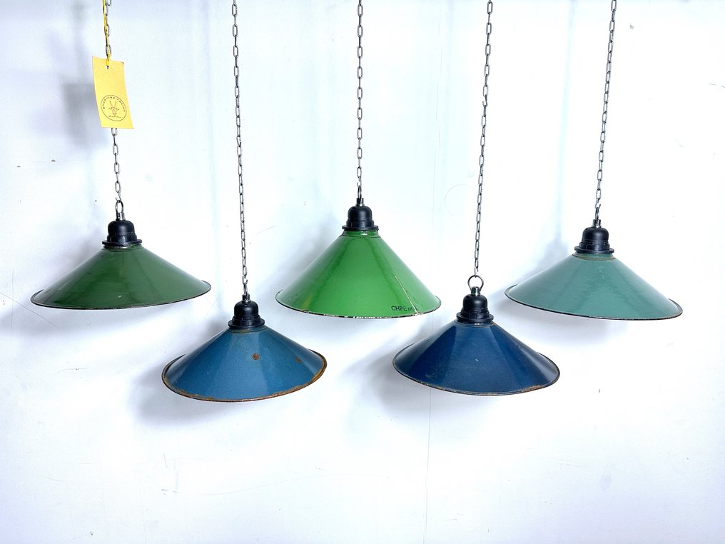 Hanging lamp (5) - Enamel, Steel #1.1
