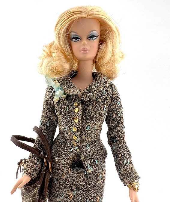 Mattel  - Barbie-Puppe Fashion Model Collection "Tweed Indeed" Silkstone Body - 2000-2010 #1.2