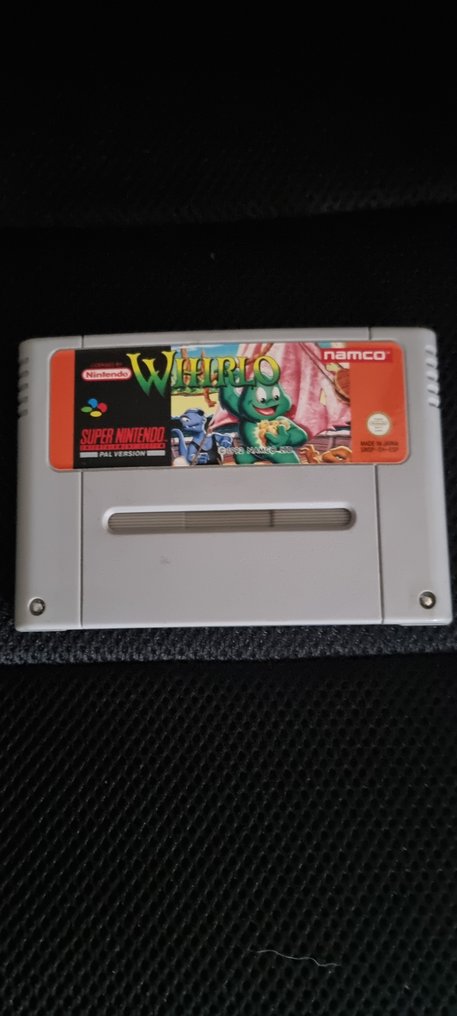 Nintendo - SNES - Whirlo - Videopeli - Jäljennöspakkauksessa #3.1