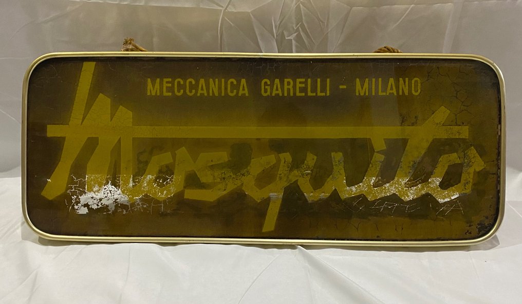 Garelli Milano Mosquito merkki - Garelli - Insegna Garelli anni ‘50 - 1950 #1.1