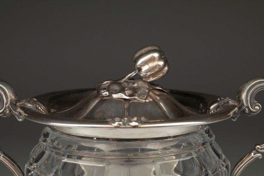 Emile Hugo - Sugar bowl - .950 silver #3.2