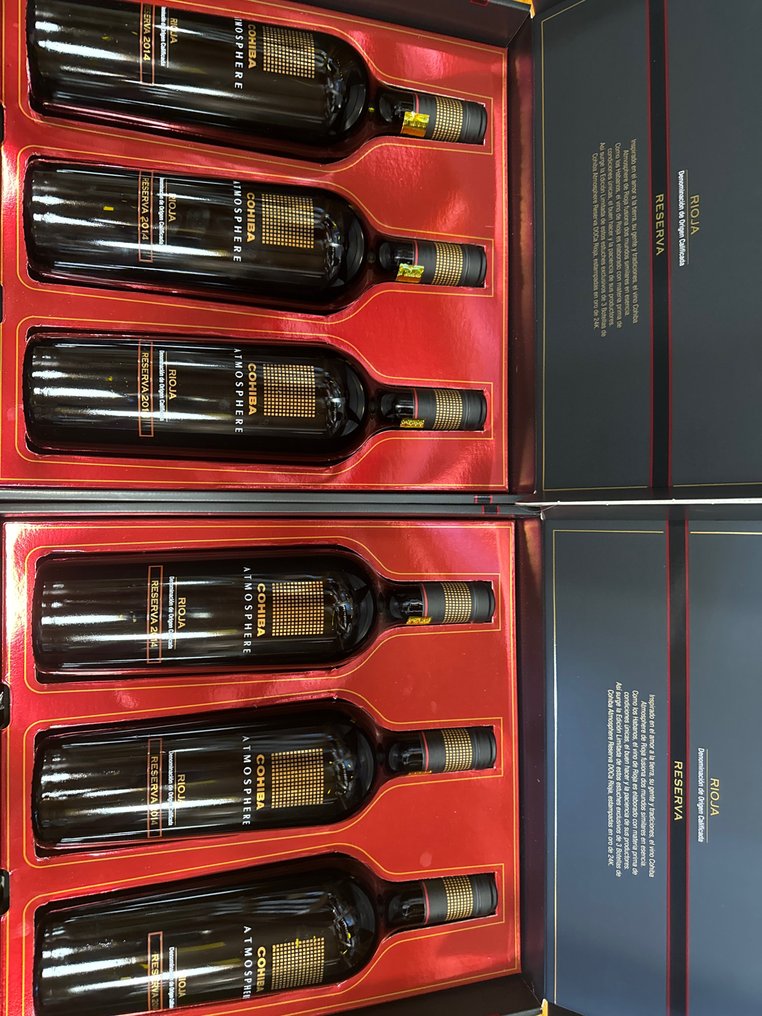 2014 Marques de Tomares, Cohiba Atmosphere - La Rioja Reserva - 6 Bottles (0.75L) #3.1