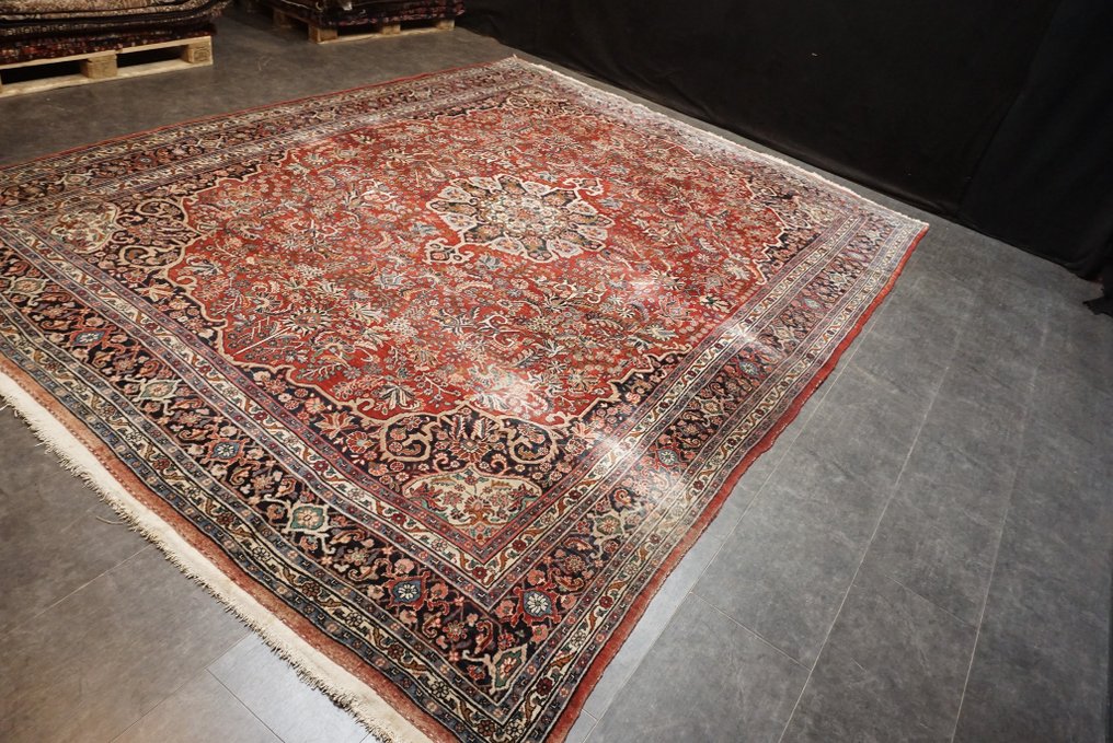 Bijar Irã - Carpete - 386 cm - 284 cm - Antiguidade #2.2
