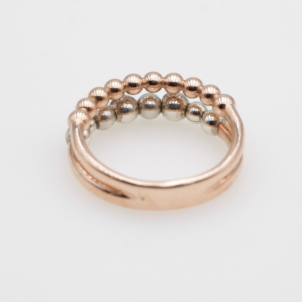 Dodo - 戒指 - 9 kt. 玫瑰金, 银 #2.1