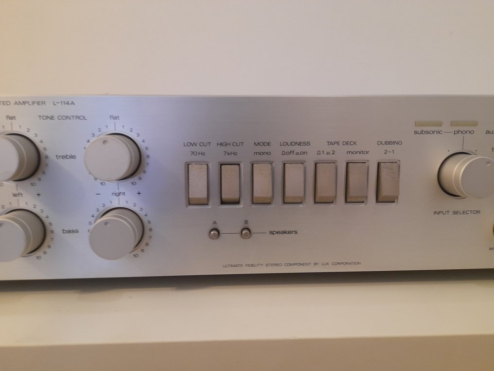 Luxman - L-114a - Solid state integrated amplifier #2.2