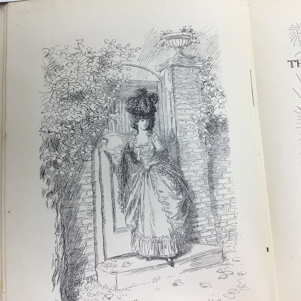 Fanny Burney /Hugh Thomson (ill) - Evelina, or the History of a Young Lady's Entrance into the World - 1920 #2.1
