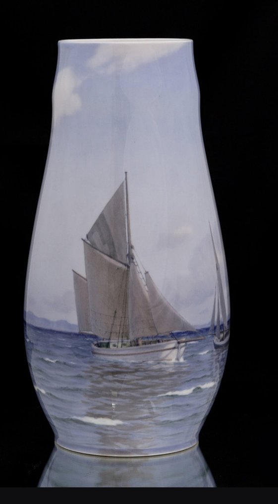 Bing & Grondahl - Vase  - Porzellan #2.1